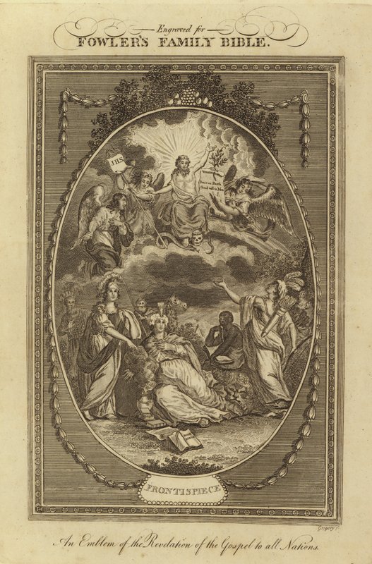 Frontispiece by English School