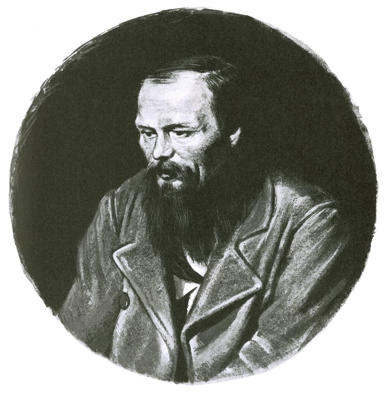 Fyodor Dostoevsky by English School