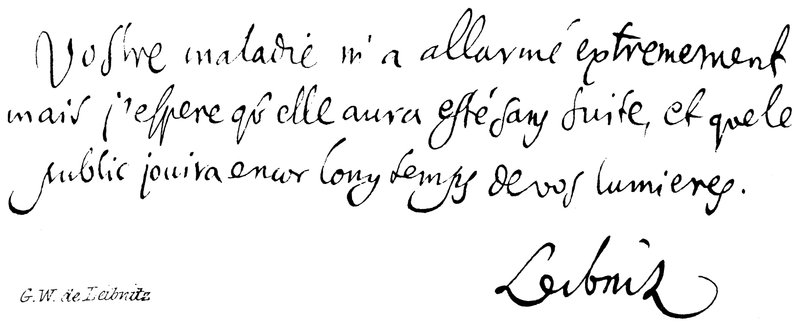 G. W. de Leibnitz by English School