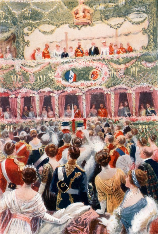 Gala Performance at Covent Garden Opera House by English School