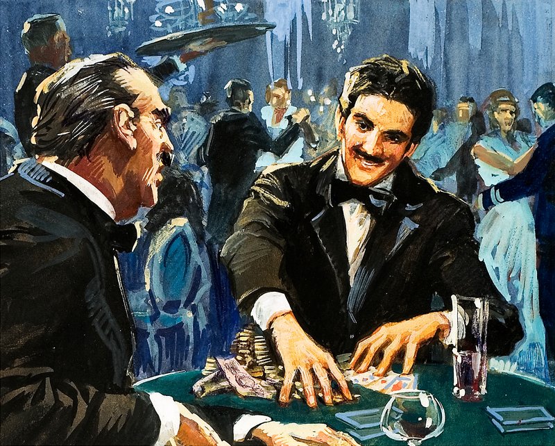 Gambling at Monte Carlo by English School