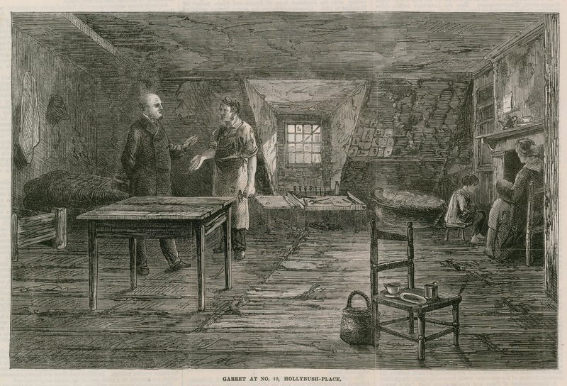 Garret at No. 10, Hollybush-Place by English School
