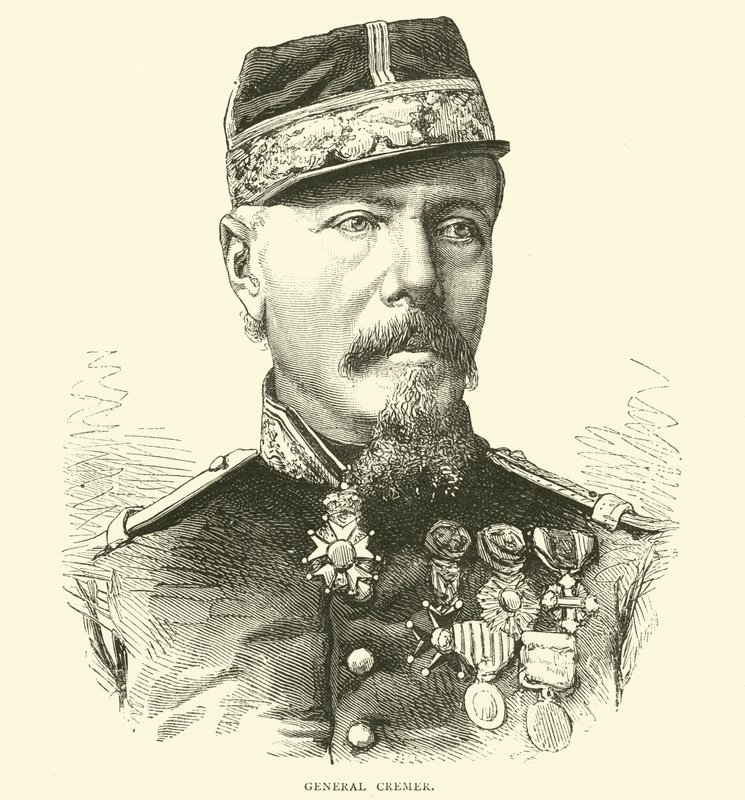 General Cremer, October 1870 by English School