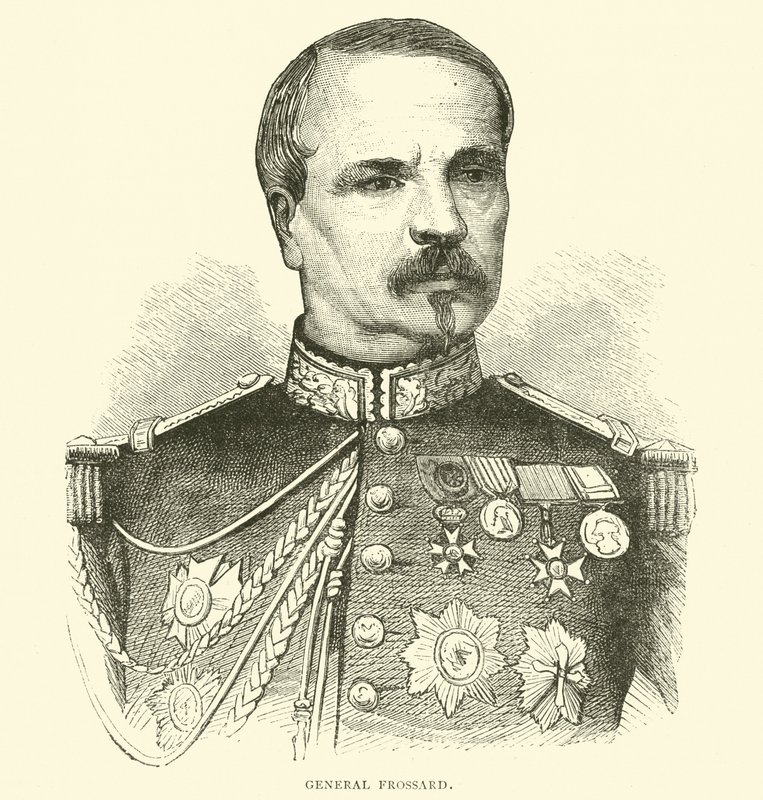 General Frossard, 1870 by English School