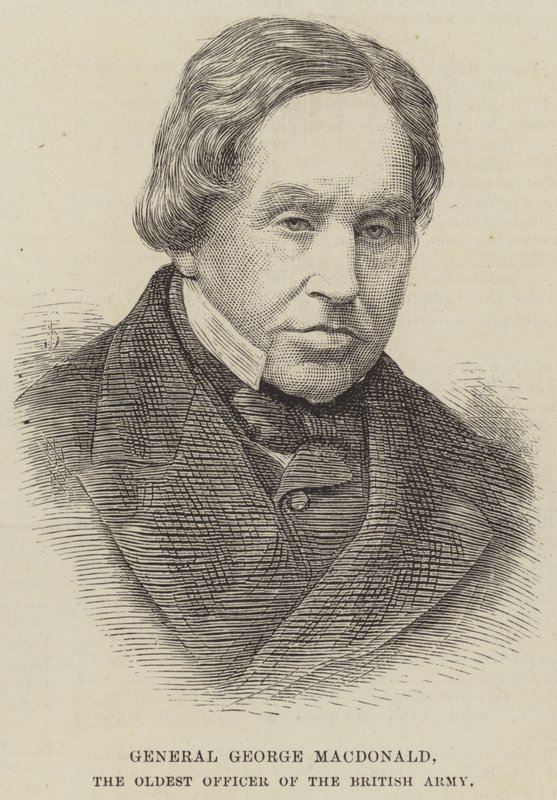 General George MacDonald, the Oldest Officer of the British Army by English School