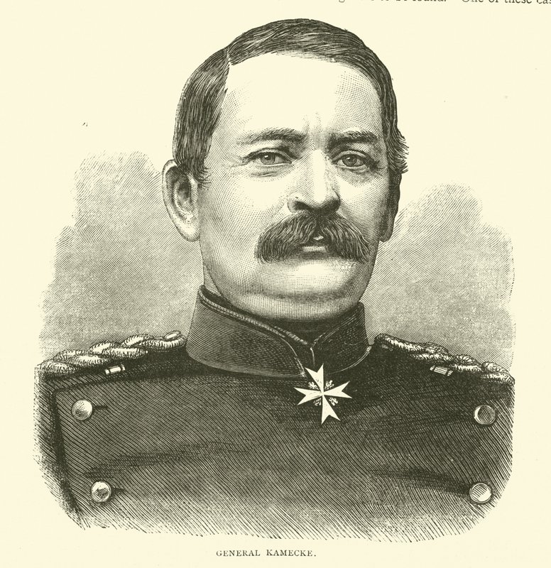General Kamecke by English School