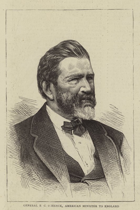 General R C Schenck, American Minister to England by English School
