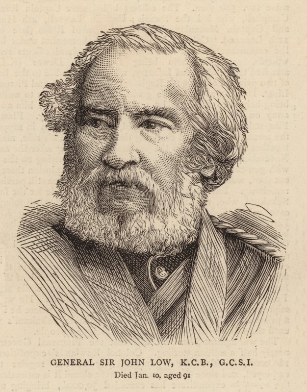 General Sir John Low, KCB, GCSI by English School