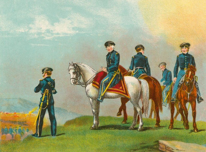 General Taylor at the Battle of Monterey by English School