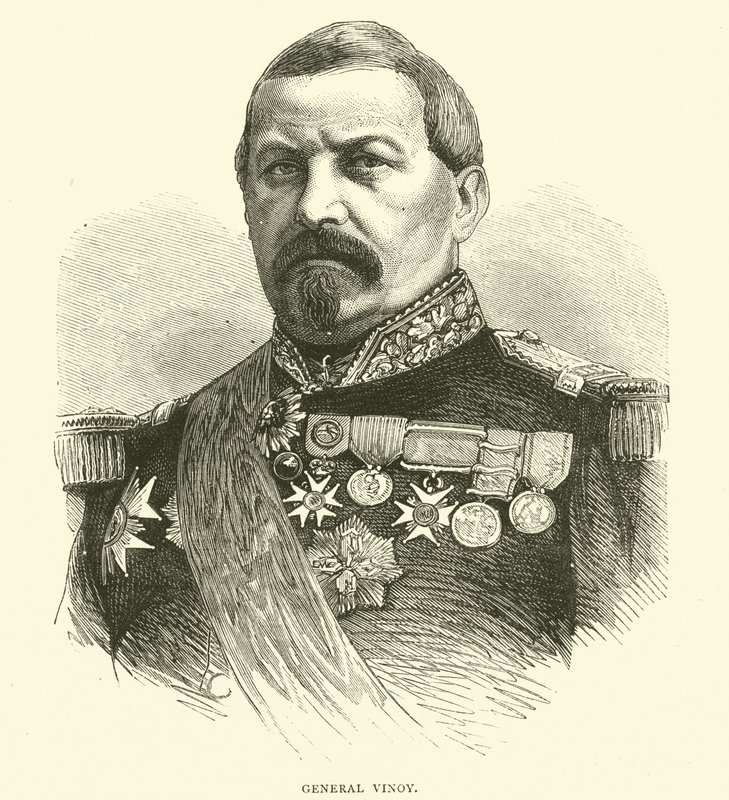 General Vinoy, October 1870 by English School