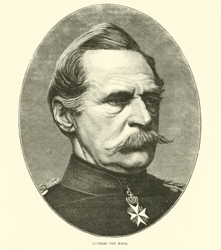 General Von Roon, August 1870 by English School