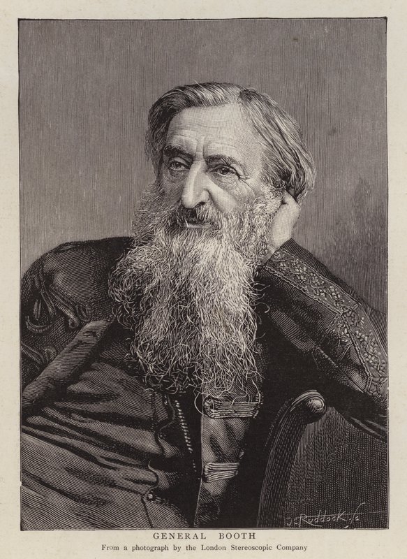 General William Booth, British founder of the Salvation Army by English School