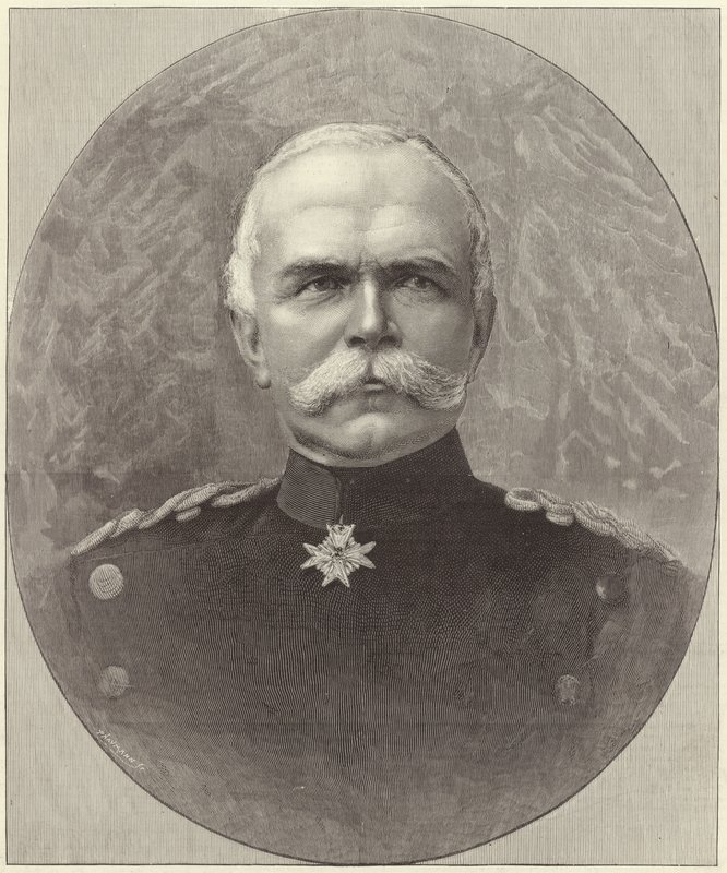 General von Caprivi by English School