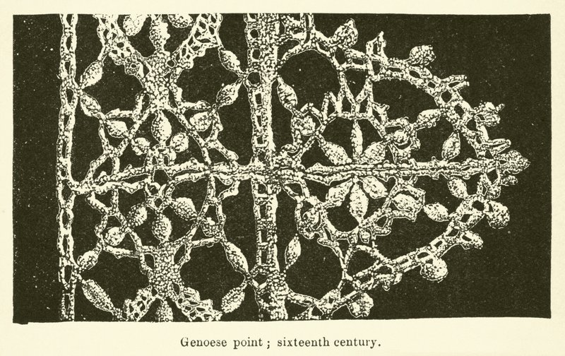Genoese Point, Sixteenth Century by English School