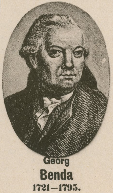 Georg Benda by English School