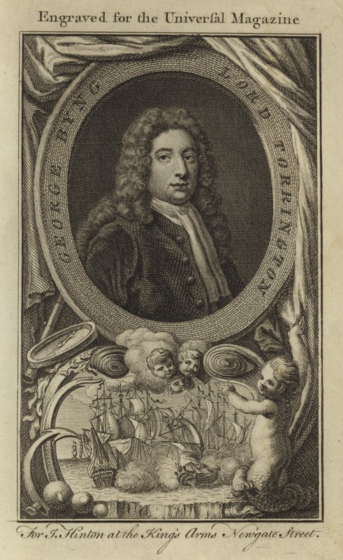 George Byng, Lord Torrington by English School