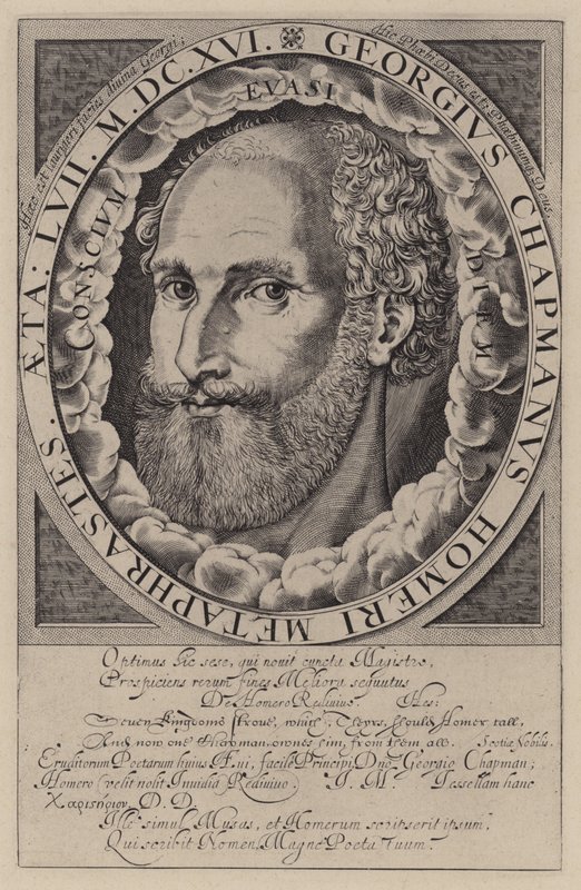George Chapman, English dramatist, translator and poet by English School