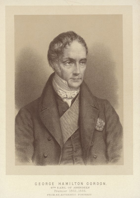 George Hamilton-Gordon, 4th Earl of Aberdeen by English School