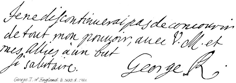 George II of England, born 1683, died 1760 by English School