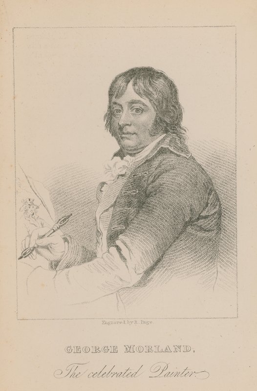 George Morland, the Celebrated Painter by English School