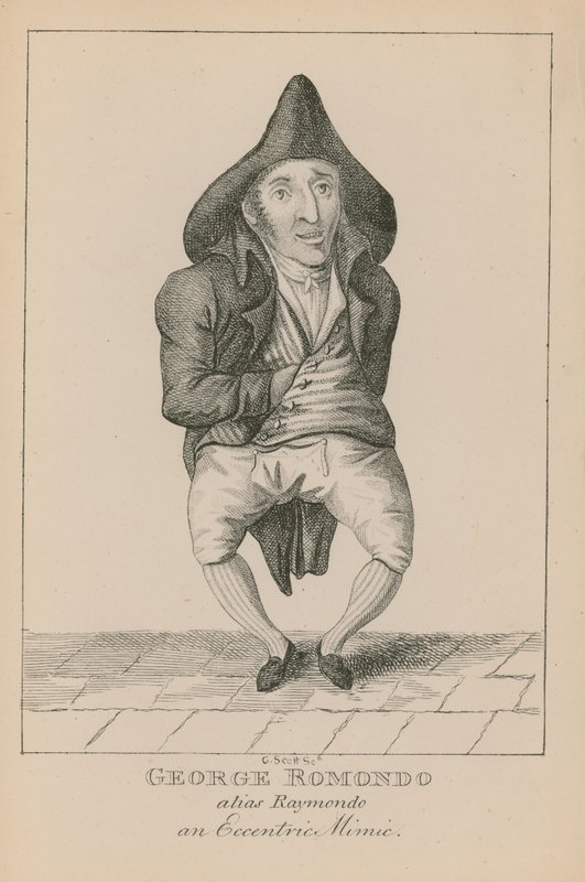 George Romondo, Alias Raymondo, an Eccentric Mimic by English School