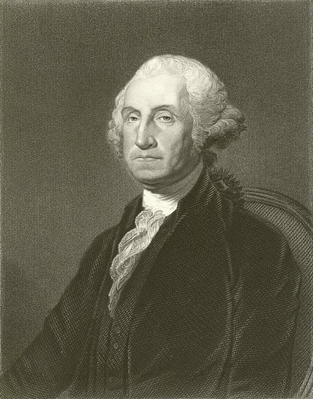 George Washington by English School