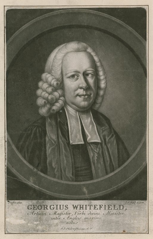 George Whitefield, MA, one of the founders of Methodism by English School