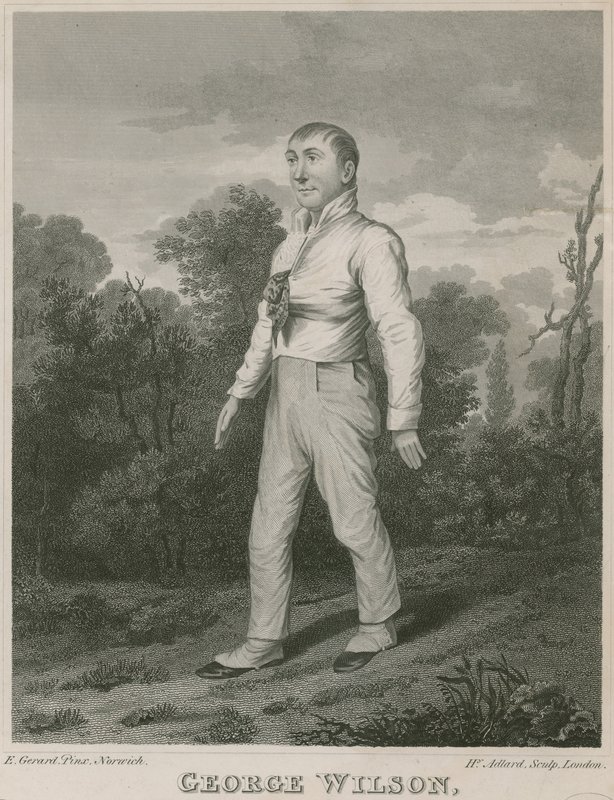 George Wilson, the Celebrated Blackheath Pedestrian by English School
