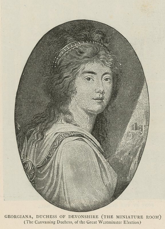 Georgiana, Duchess of Devonshire by English School