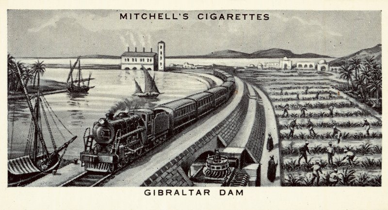 Gibraltar Dam by English School