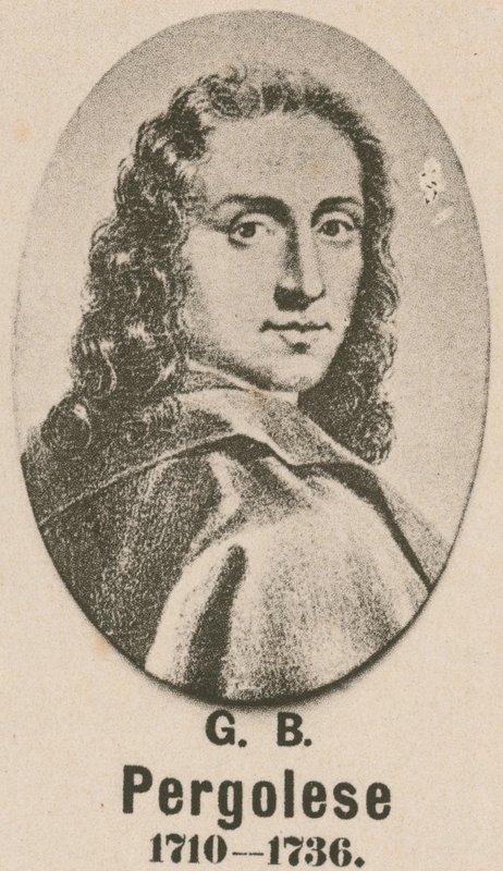 Giovanni Battista Pergolesi by English School