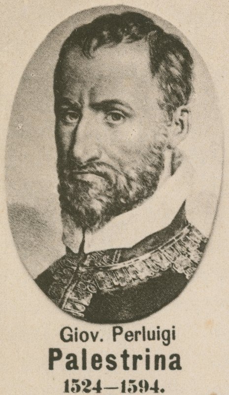 Giovanni Pierluigi da Palestrina (engraving) by English School