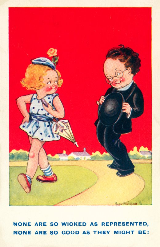 Girl and Boy, Good and Wicked by English School
