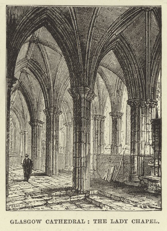 Glasgow Cathedral, the Lady Chapel by English School