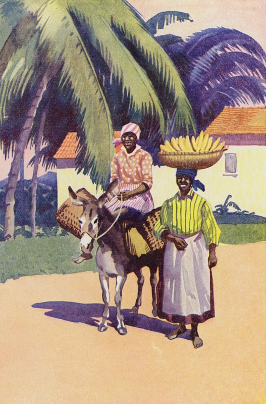 Going to Market, Jamaica by English School