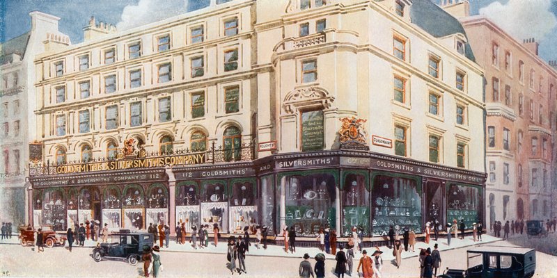 Goldsmiths & Silversmiths Company Ltd, of 112 Regent Street by English School