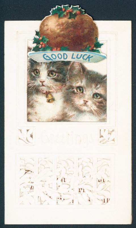 Good Luck - Christmas greetings card by English School