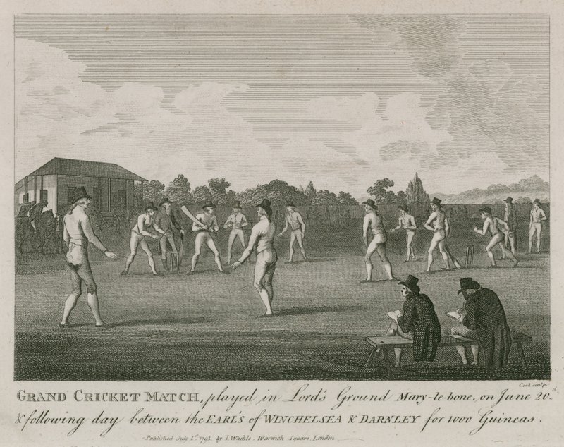 Grand Cricket Match Played in Lord