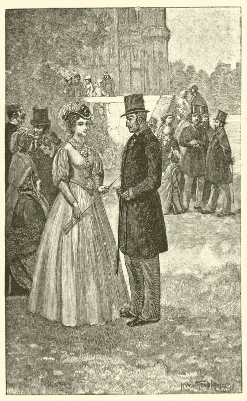 Grandcourt and Gwendolen at the Archery Tournament by English School
