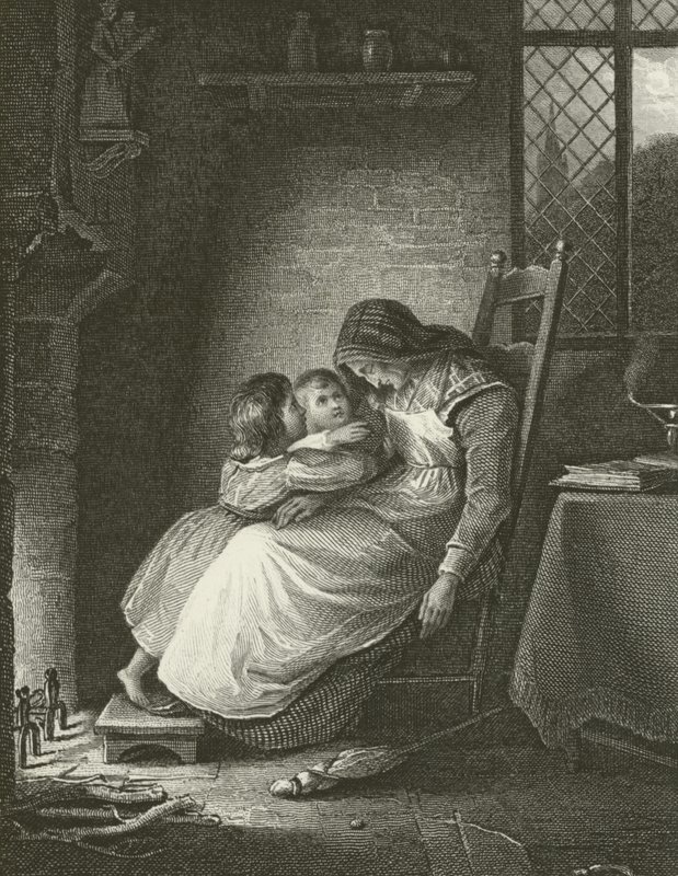 Grandmother Asleep by English School