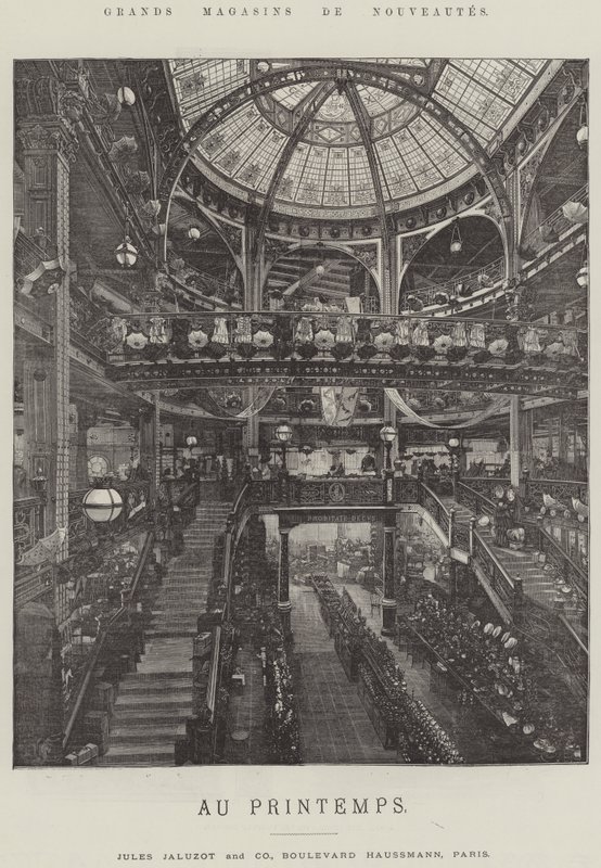 Grands Magasins de Nouveautés au Printemps by English School