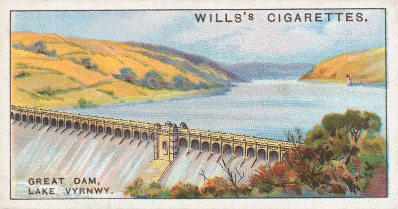 Great Dam, Lake Vyrnwy by English School