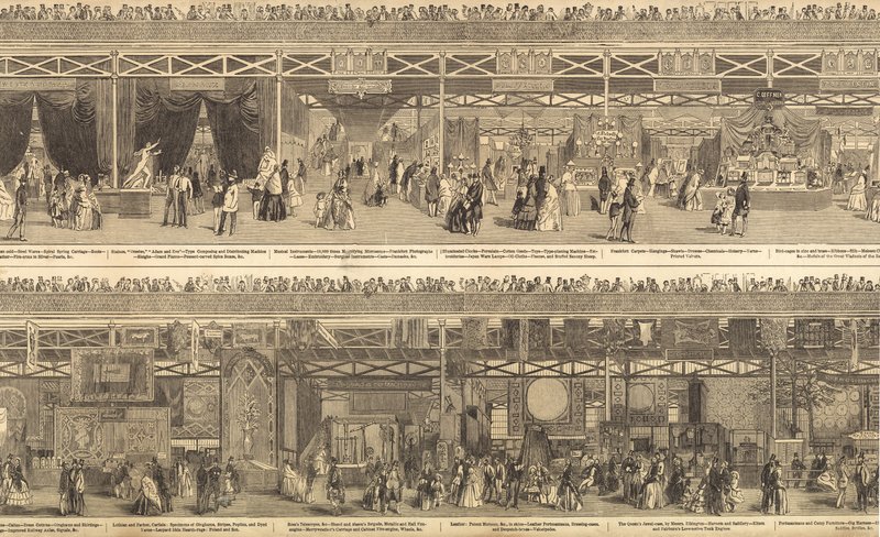 Great Exhibition 1851 by English School