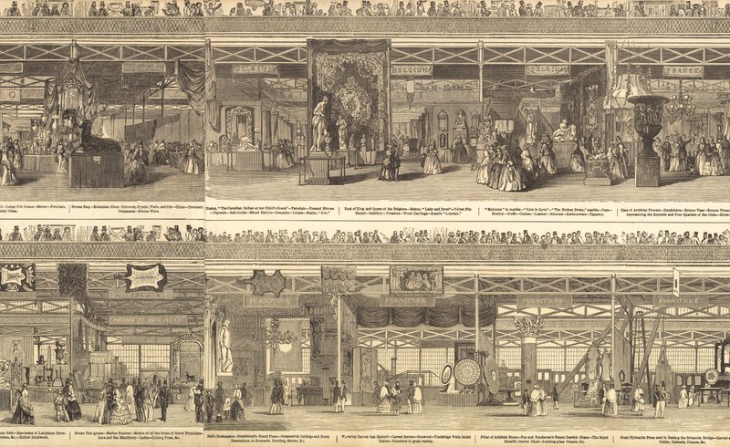 Great Exhibition 1851 by English School