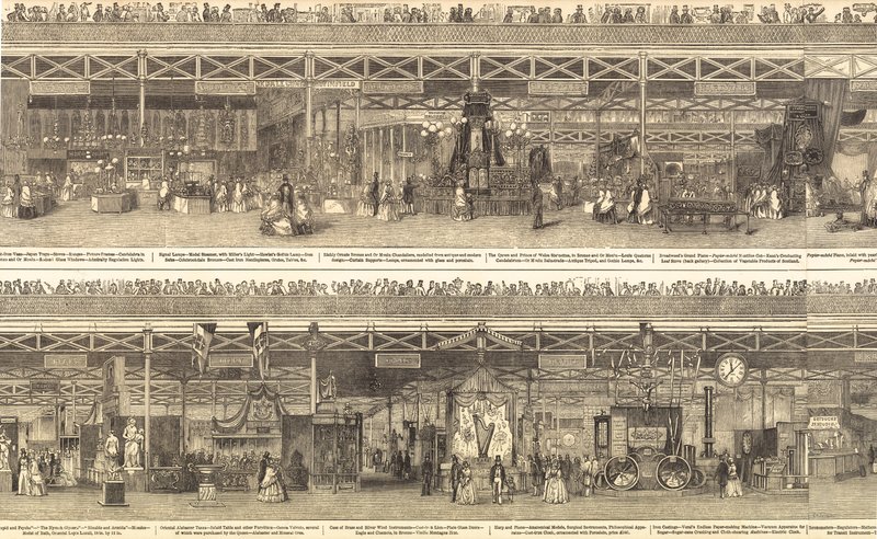 Great Exhibition 1851 by English School