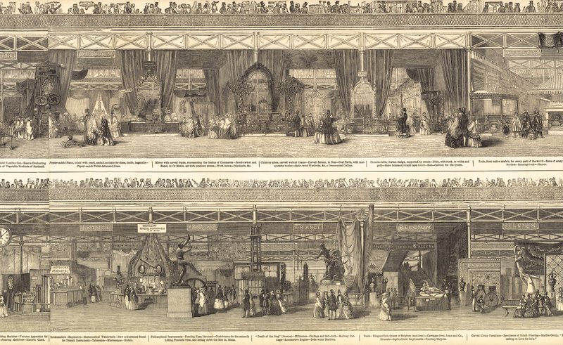 Great Exhibition 1851 by English School