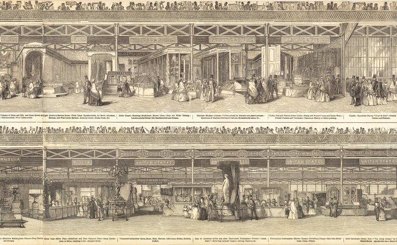 Great Exhibition 1851 by English School