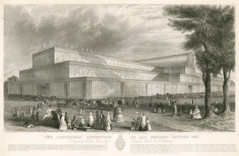 Great Exhibition, 1851 by English School