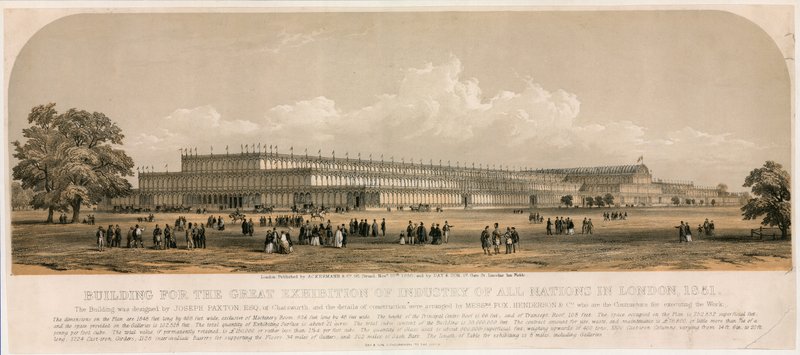 Great Exhibition, 1851 by English School
