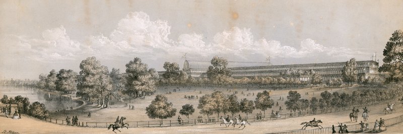 Great Exhibition, 1851 by English School